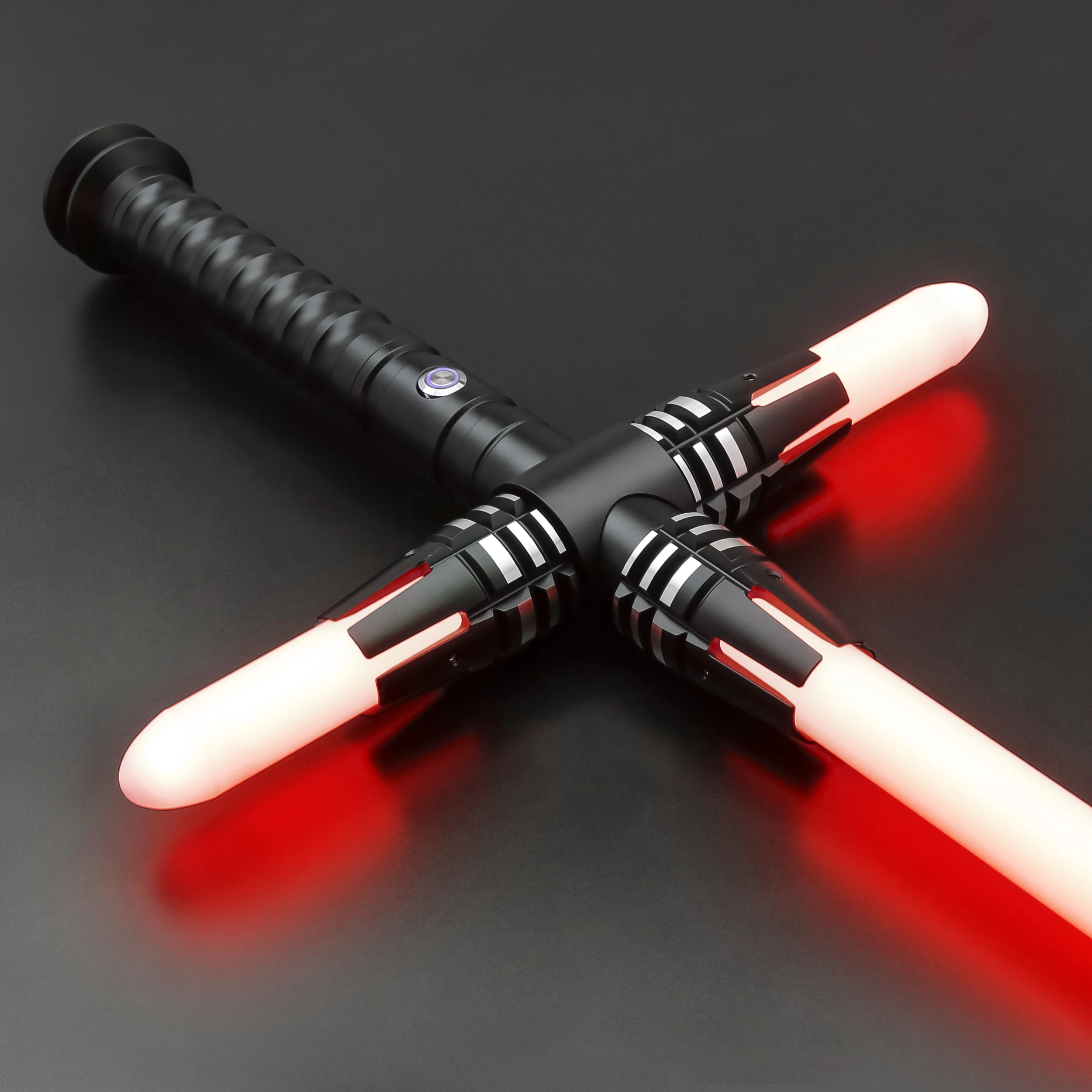 TXQ-Sable de luz C02 de Metal para niños, juguete de oscilación suave de 110CM, láser JEDI brillante, 12 colores, 16 sonidos, juguete de Cosplay,