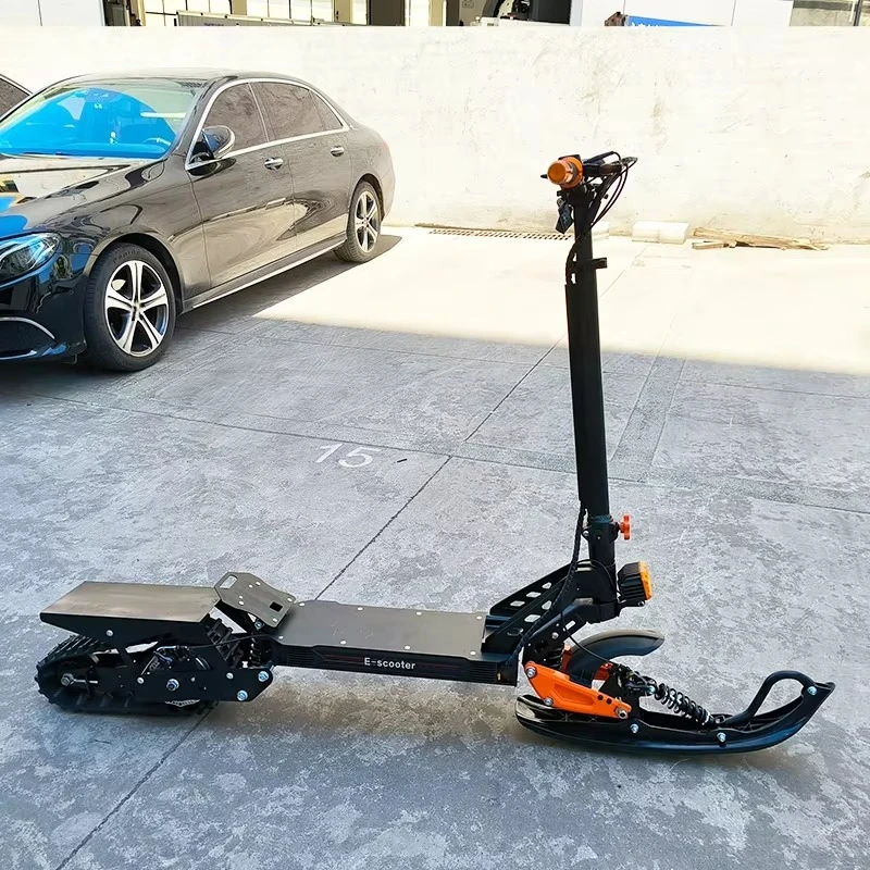 48V 800W Electric Snowmobile Adults 20Ah Lithium Battery Tracked Snow Mobile Sled Winter Outdoor Sports Motorized Snow Scooter