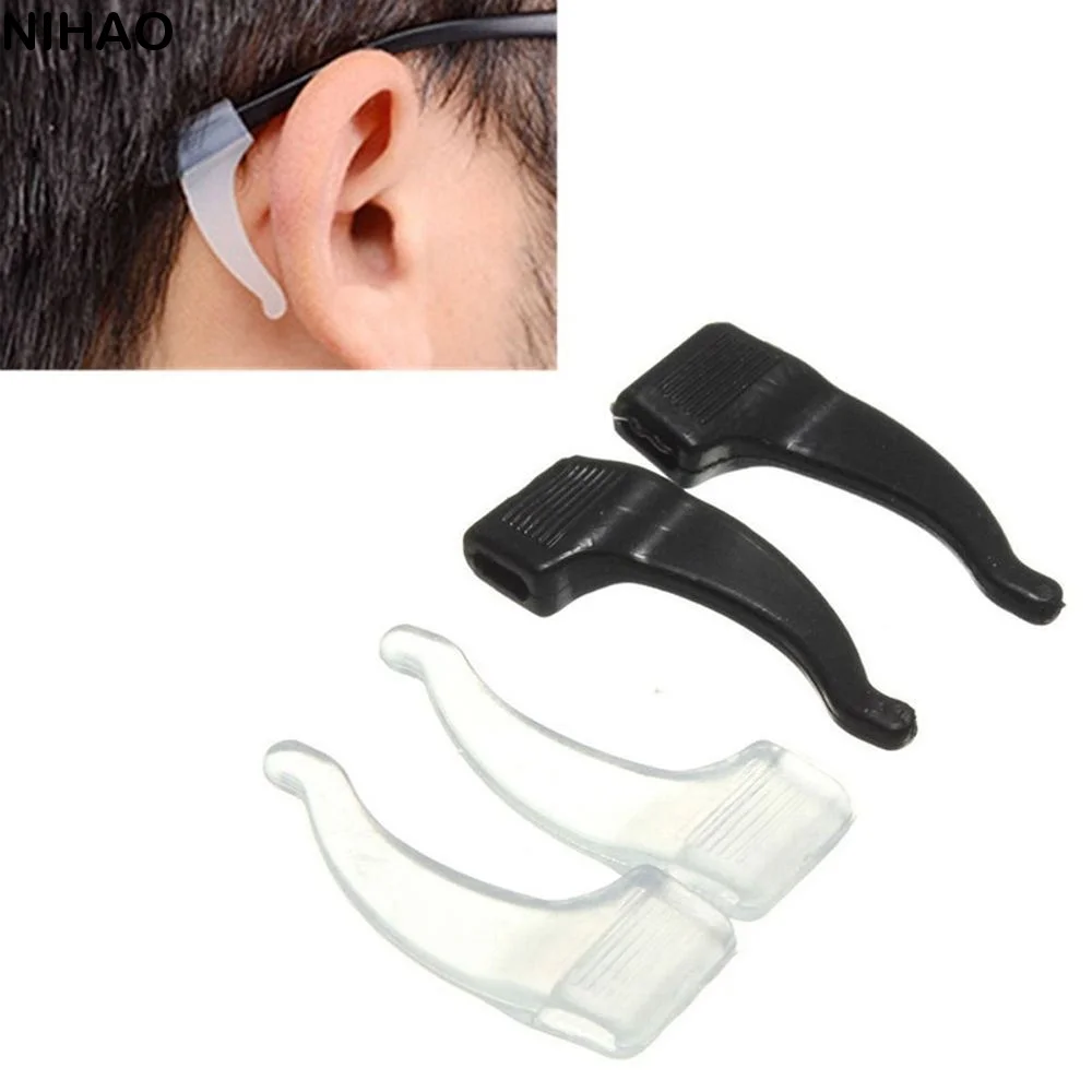 Accessories Glasses Lock Grip Holders Eyeglass Ear Hook Anti-slip Ear Hook Sports Eyewear Earhook Silicone Glasses Ear Hook
