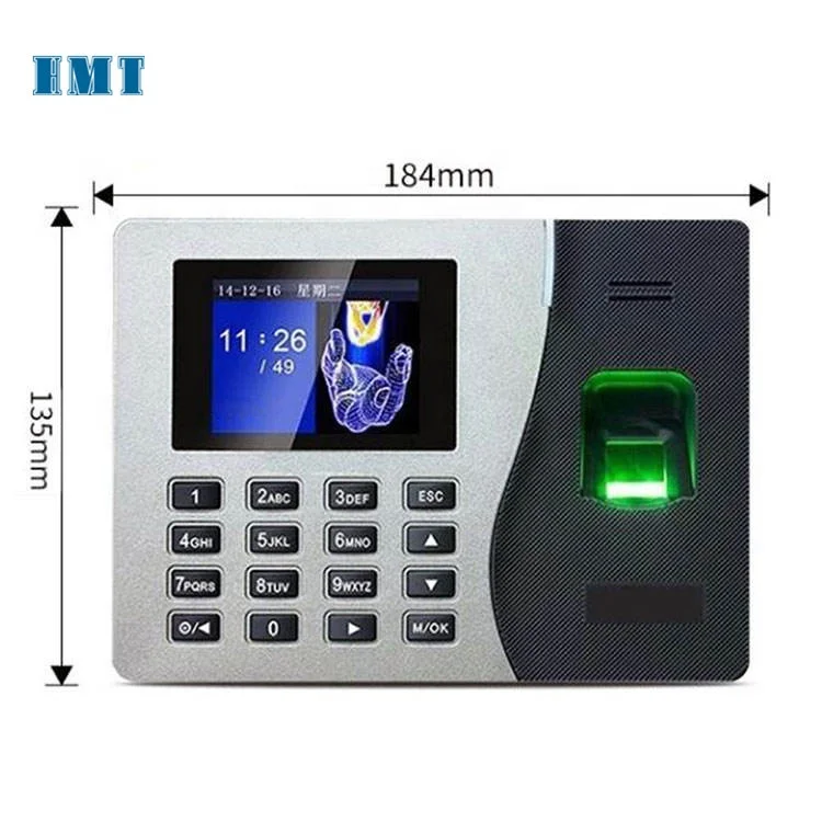 001 ZK Biometric Access Control Products Time Attendance System TCP/IP K14 Employee Fingerprint Time Clock Machine