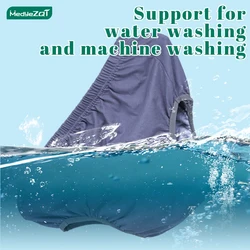 Solid Color Waterproof diaper for Adults Washable Reusable Diaper Care Pants Leak-proof Pants Waterproof Elderly Diaper Cover