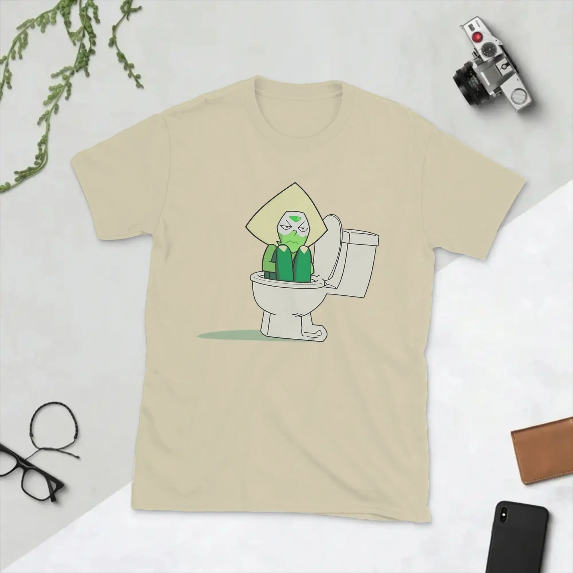 Men's T-Shirt Cartoon Stevens Universes Vintage Pure Cotton Tee Shirt Short Sleeve  T Shirt O Neck Clothing Plus Size
