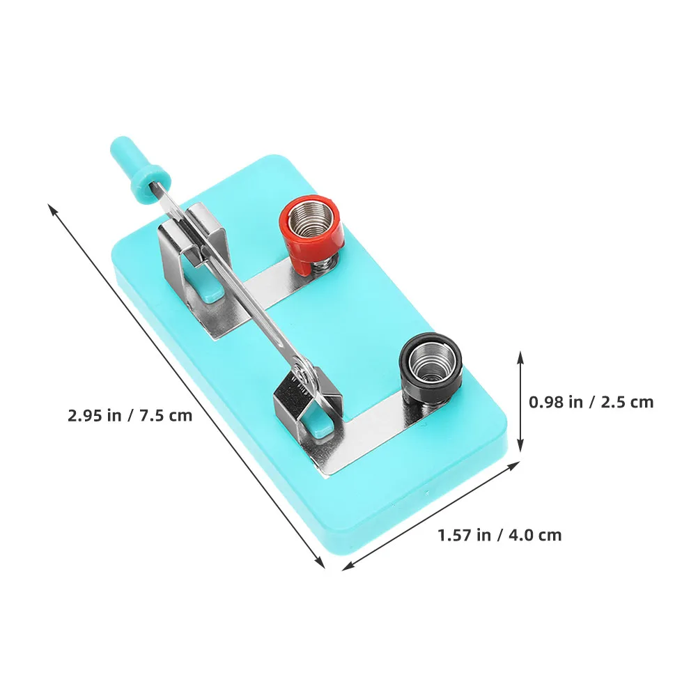 8Pcs Educational Knife Switch Single-Pole Single-Throw for Basic Circuit Connection Physics Laboratory Teaching Science Project