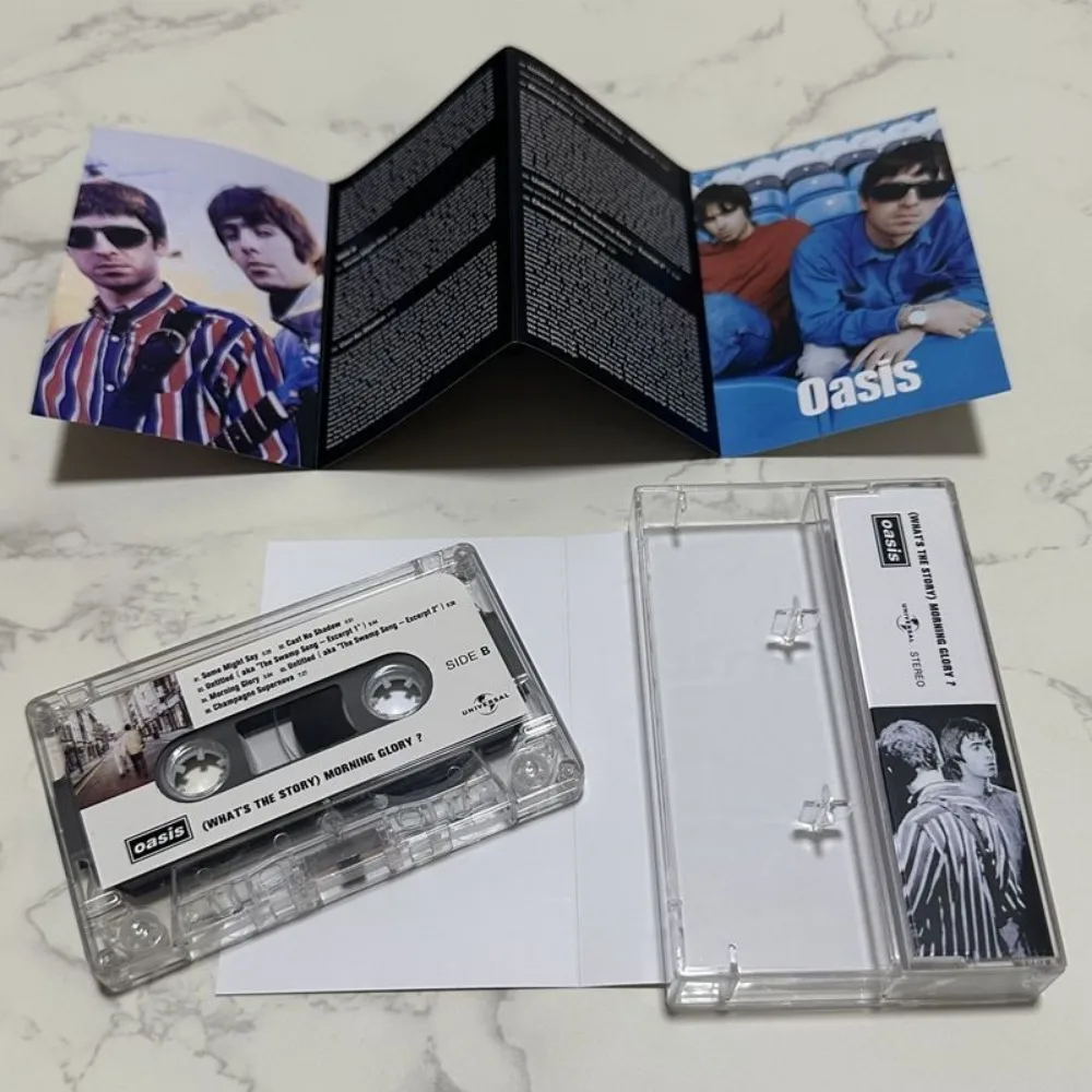Brand New Sealed Cassette Tape Legendary British Rock Album Anthemic Guitar-Driven Tracks Timeless Britpop Classics
