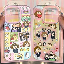 New Anime K-ON Girls Cute Phone Case For Samsung Galaxy A55 A35 A25 A15 A05s A54 A24 A14 A05 A13 A53 A33 A23 4G 5G Back Cover
