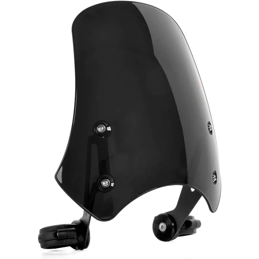 

Лобовое стекло мотоцикла, ветровые дефлекторы, ветрозащитный козырек для родителей с кронштейном, универсальный для Harley Dyna Iro