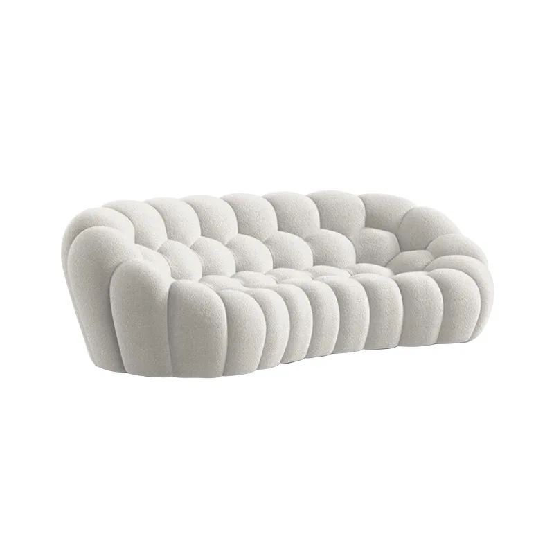 

Internet celebrity curved designer bubble sofa