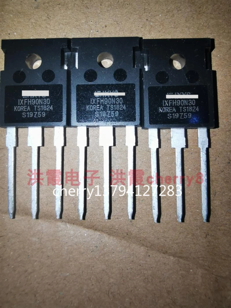 IXFH90N30 TO-247 (5 piezas), componentes y suministros electrónicos, en stock, nuevos