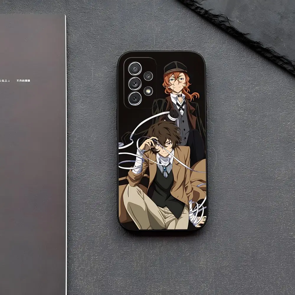 Bungo Stray Dogs Dazai For Samsung Galaxy S24 S22 S23 S20 S21 Ultra Fe Plus M54 A34 A54 A24 A52 Coque