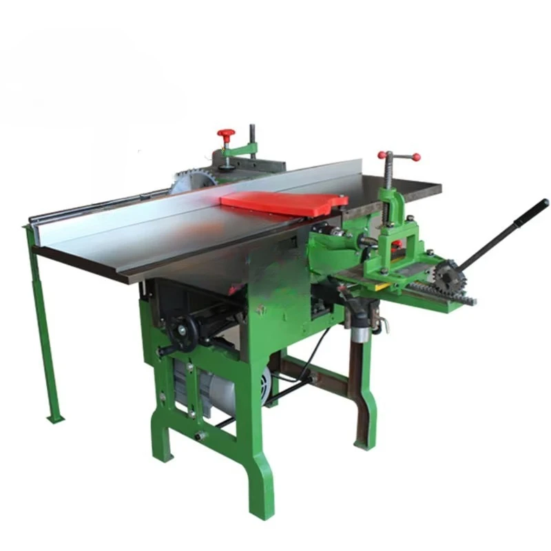 

Push table Multifunctional woodworking tools Electric planer Press planer Square hole drilling and sawing machine
