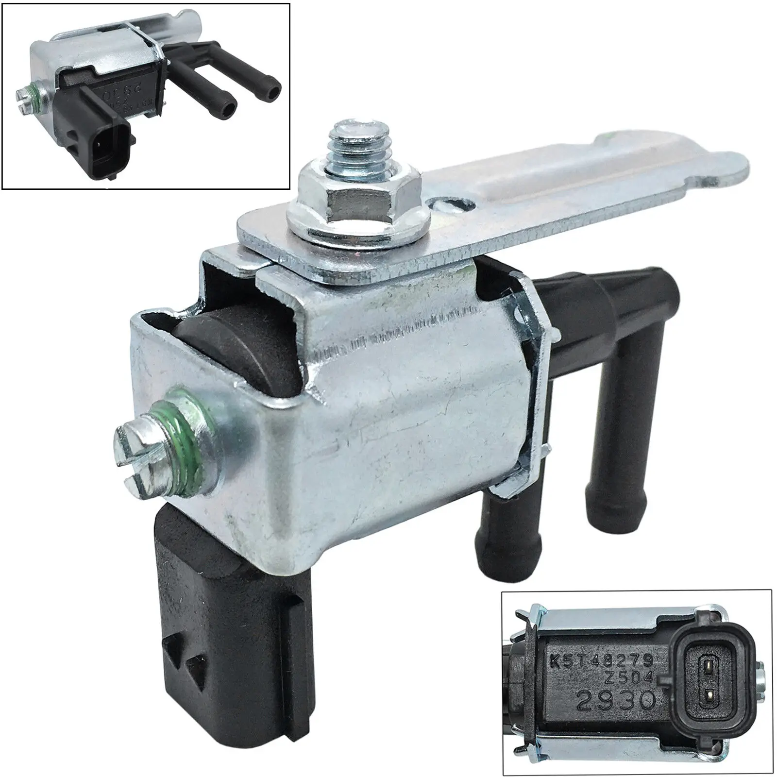 Válvula solenóide de purga de vasilha de vapor 2003-2004 para Mazda 6 2.3L 3.0L Z504-18-741A FRETE GRÁTIS