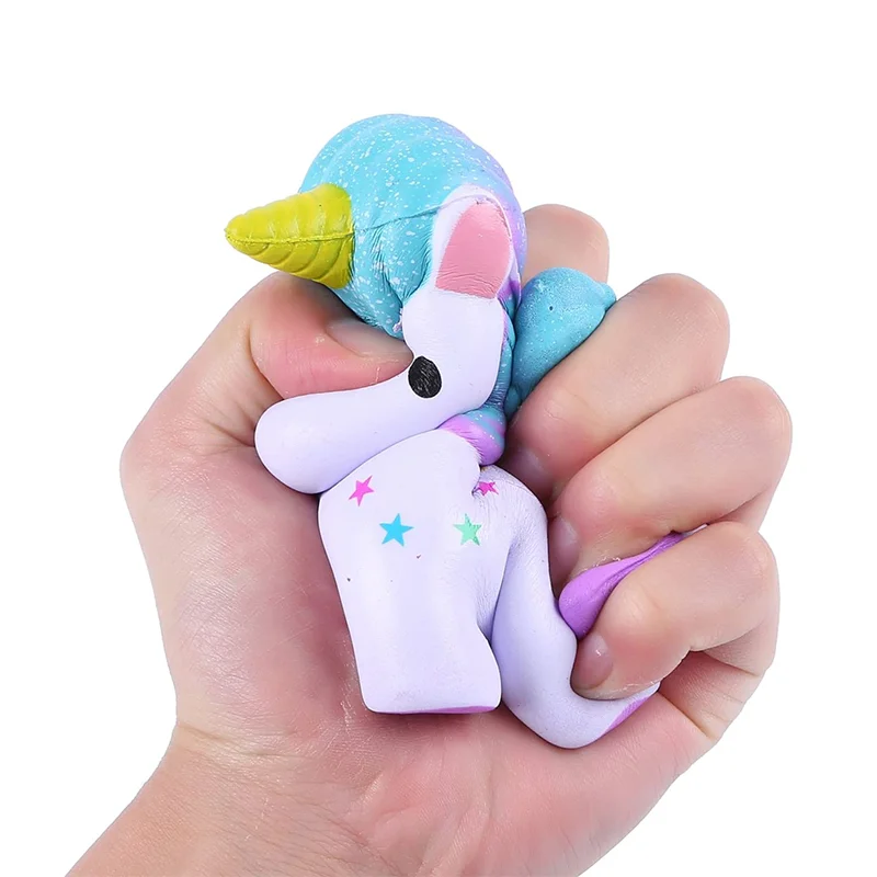 5/10/20PCS Unicorn Squishy Fidget Toys Gifts Kids Party Favors Slow Rising Kawaii Cute Squishies for Kids Stress Reliever