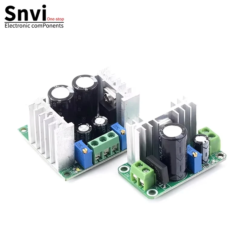 LM317 DC-DC Einstellbarer Konverter Buck Step-Down Schaltkreismodul Linearer Regler Netzteil mit Gleichrichterfilter LM317
