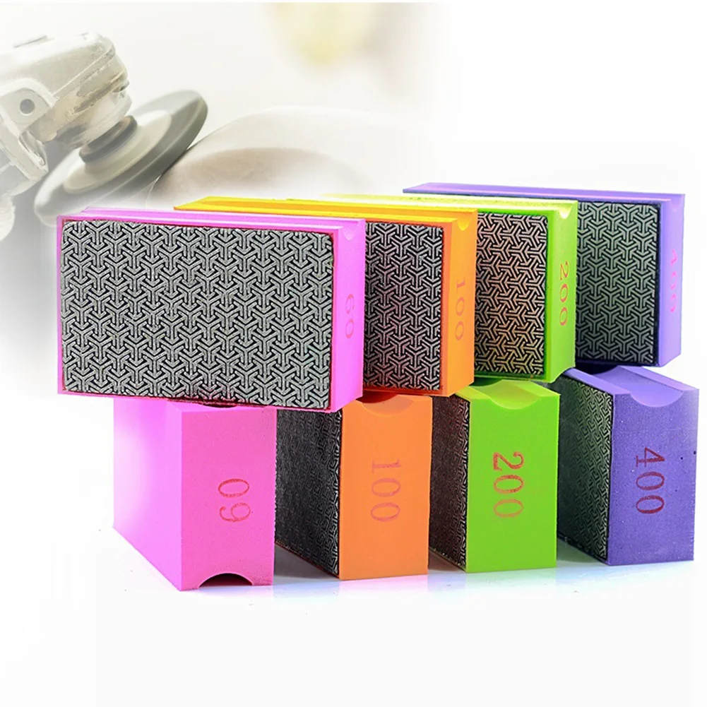

90*55mm Diamond Hand Polishing Pad Is Suitable For Grinding Blocks Such As Tiles, Glass, Stone, Marble, Ceramics, Etc Tools
