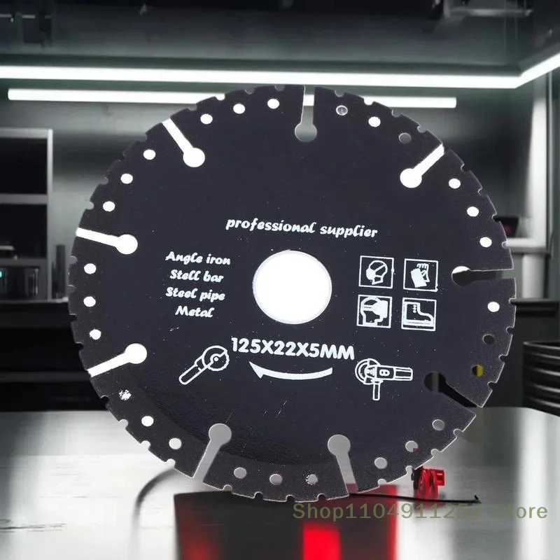 

115 мм 125 мм алмазная пластина для резки металла, алмазная пила, отрезной диск, подходит для железных стальных стержней, металлических листов, алюминий