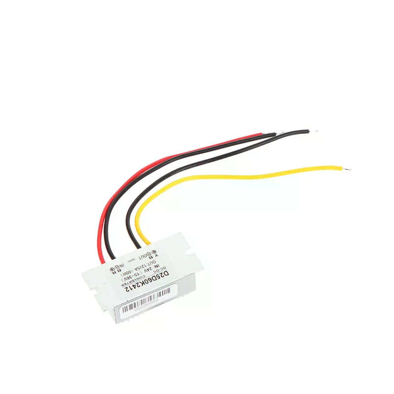/PFU/24V To 12V 5A DC Step Down Converter Voltage Regulator Reducer Module Power Supply For Led Light Car Truck Boat 1Pc