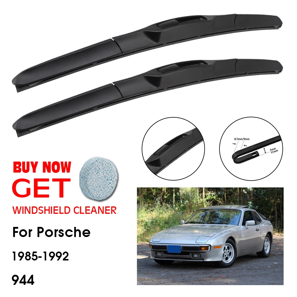 

Car Wiper For Porsche 944 19"+19" 1985-1992 Front Window Washer Windscreen Windshield Wipers Blades Accessories