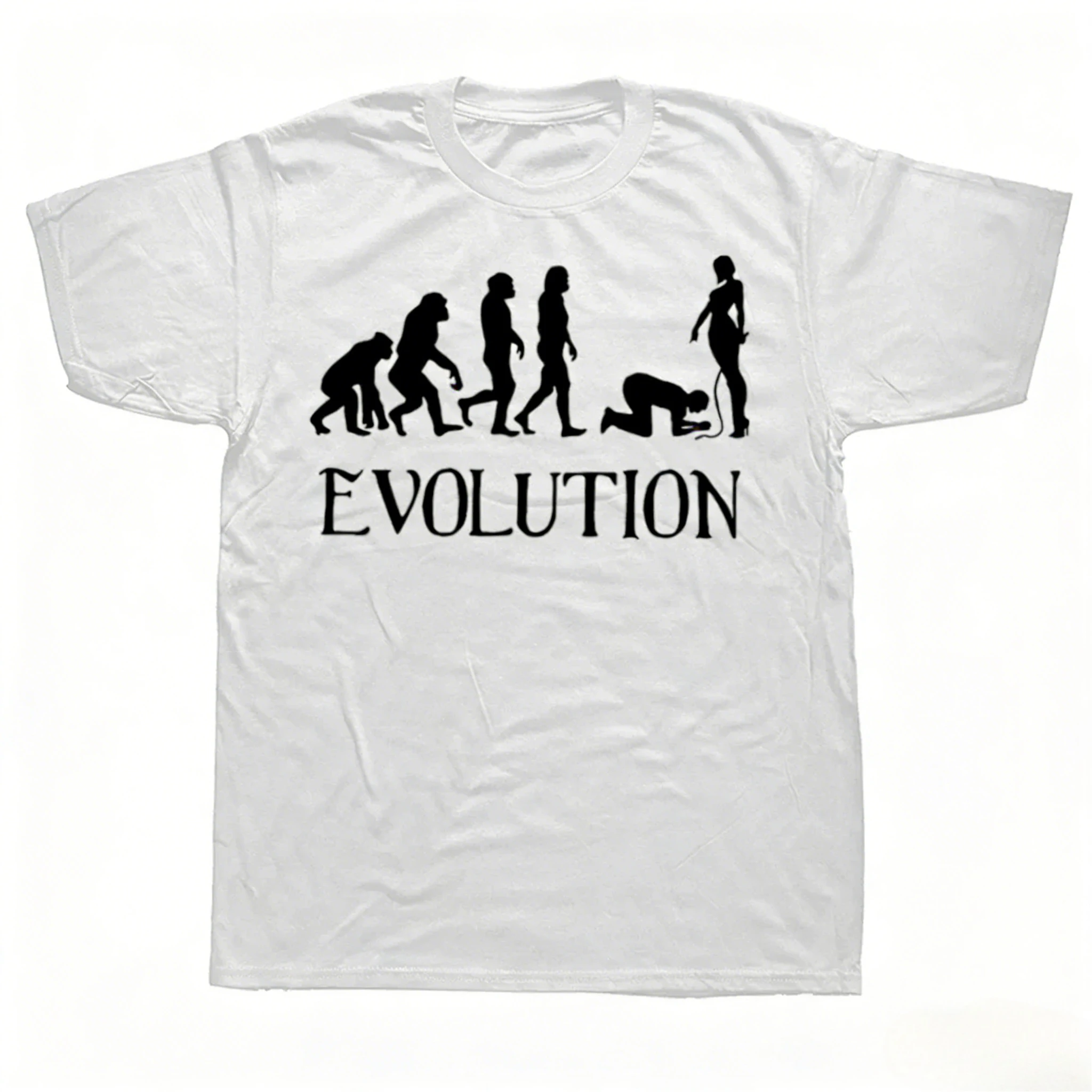 Interesting BDSM Evolution, 2026 Summer New Style Men's and Women's Cotton Casual Comfortable Printed T-shirts