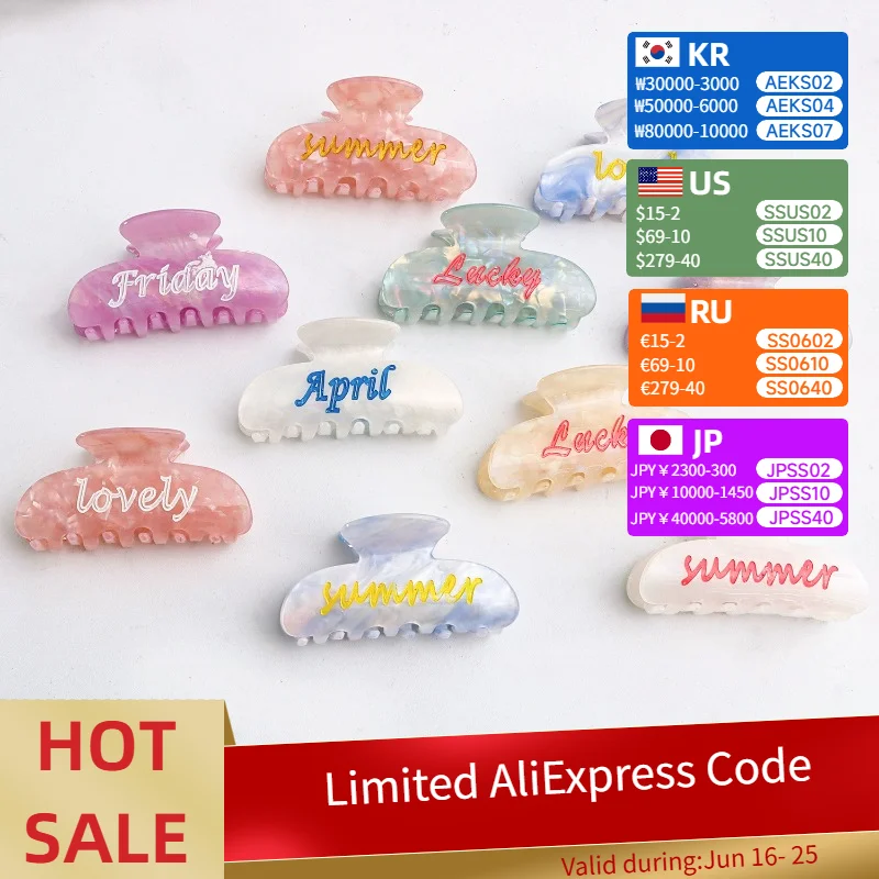 

Dopamine Color Hair Claw Clips Large Strong Grip Hair Clips for Women Vibrant Rainbow Hair Accessories Everyday Hairstyles
