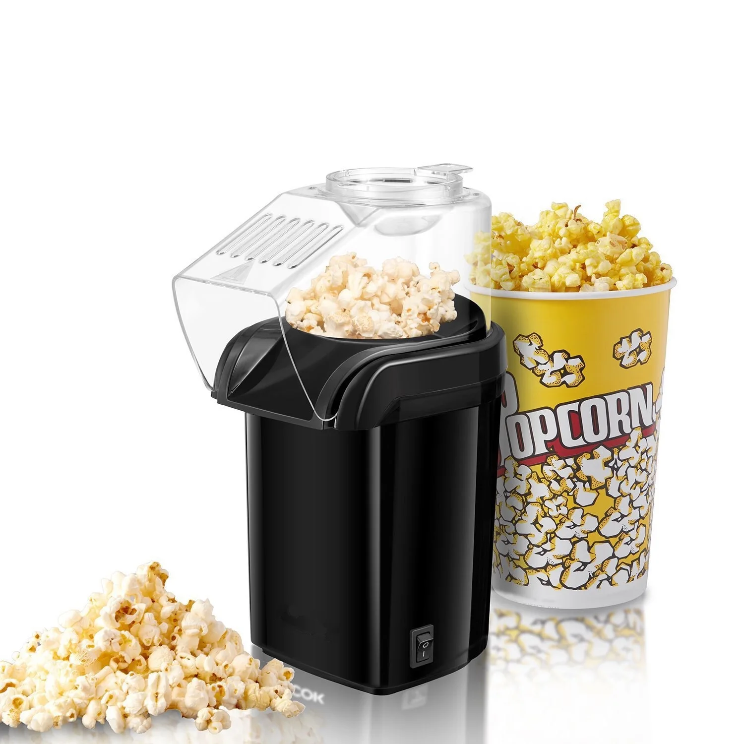 Mvckyi Popcorn Makers Mini Popcorn Machine Elektrische Huishoudelijke Apparaten Machine Volautomatische Popcorn Machine Voor Thuis Keuken