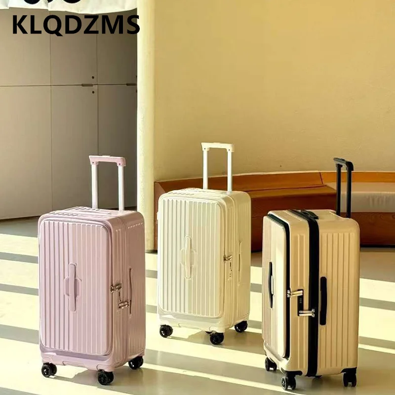 KLQDZMS Carry-on Travel Luggage Side Opening Boarding Case 20