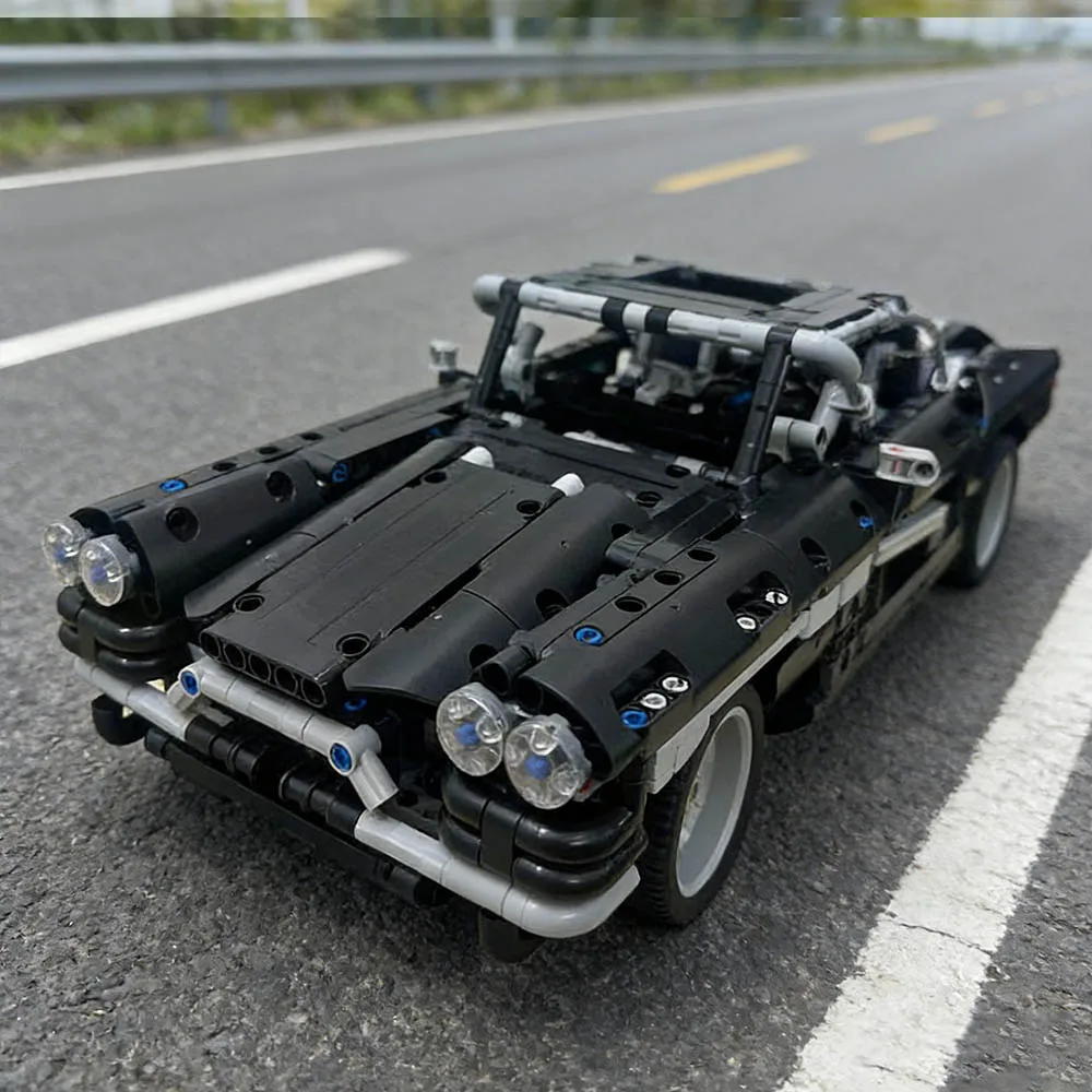 

НОВЫЙ Конструктор серии MOC Machinery Technology: Гоночный автомобиль, строительные блоки, кирпичики для сборки, подарок для детей и взрослых, игровой набор, подарки для праздников и вечеринок