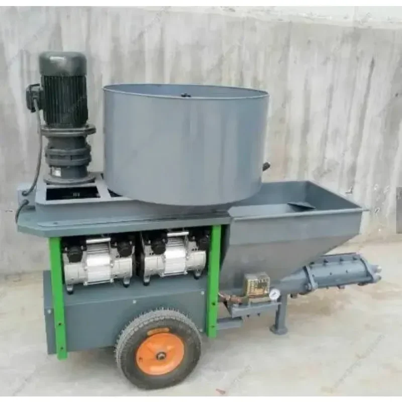 Professional Cement Mortar Spraying Machine Concrete Screed Spraying Machine for Sale Sand Mortar Spray Pump for Wall Building