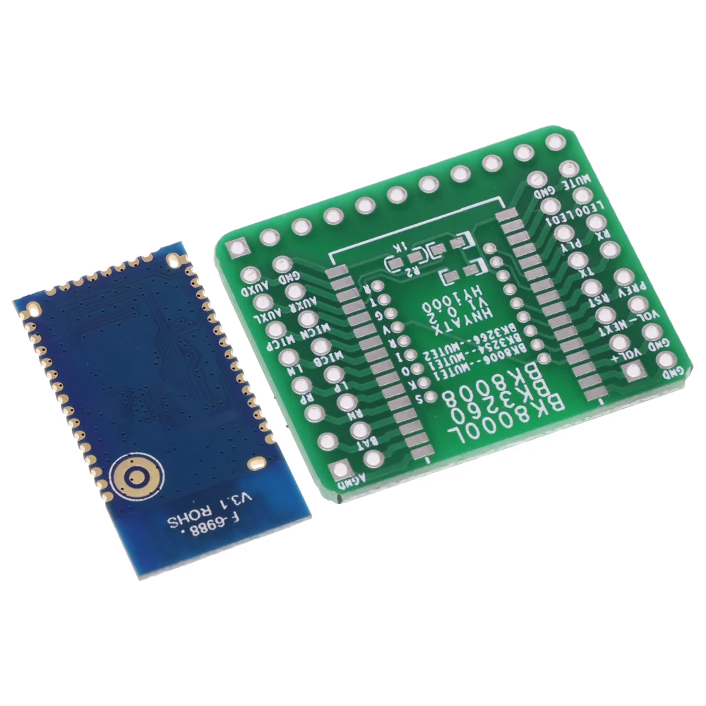 Bluetooth Stereo Audio Module Transmission BK3266 BK6988 Replace BK8000L expansion board AT Commands SPP Speaker Amplifier DIY