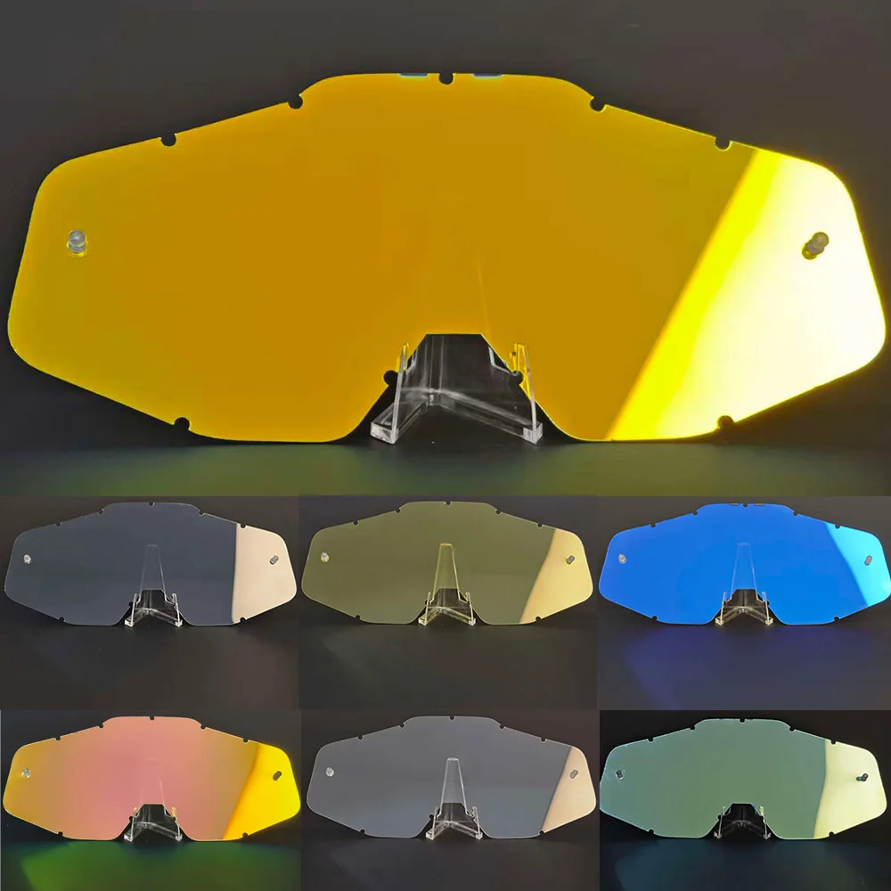 ACC Motocross Protective Lens, Off-Road Riding Replacement Lens, 1/2/3PC Optional, Multiple Colors Available