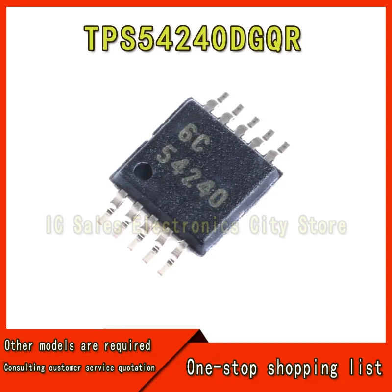 (10 stuk) 100% Nieuwe TPS54240 TPS54240DGQR 54240 MSOP10 Chipset