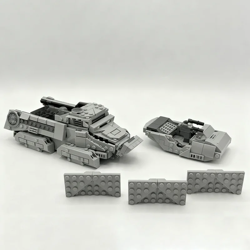 632 stücke MOC Imperial Riot Tank Gepanzerte Speeder Stern Schlacht Modell Bausteine Architektur Spielzeug Weihnachten Geschenke Ziegel