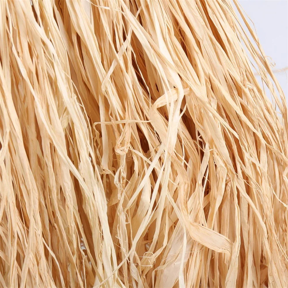 1000G Crafts Raffia Natural Rope Gift Packing Rope Natural Decor Raffia