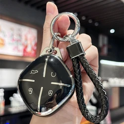 Key Fob Cover with Keychain For Chery For Jetour For Dashing X-1 Plus For DTC For IDM 2022 2023, TPU Car Remote Key Cover Case