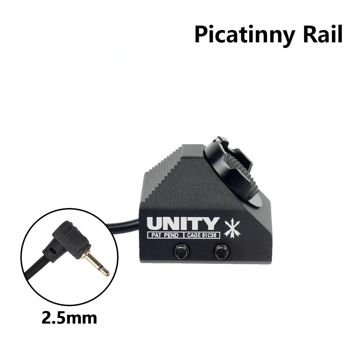 Variant: 20mm Rail 2.5mm -BK