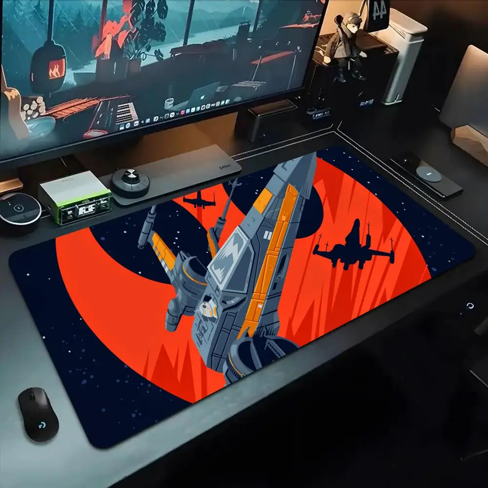 

Коврик для мыши Space Fighter 500x1000 мм, большой игровой коврик для мыши, геймерский коврик XL, резиновый коврик для клавиатуры, коврик для ноутбука, настольный коврик