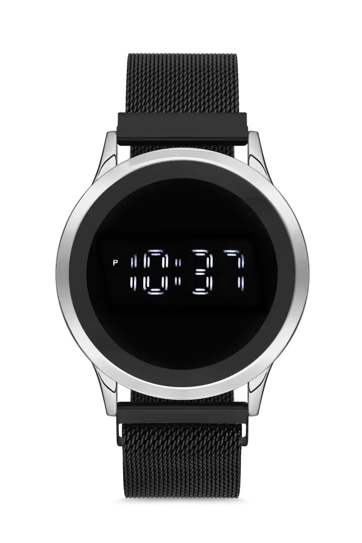 Unisex Black Touch Digital Wrist watch