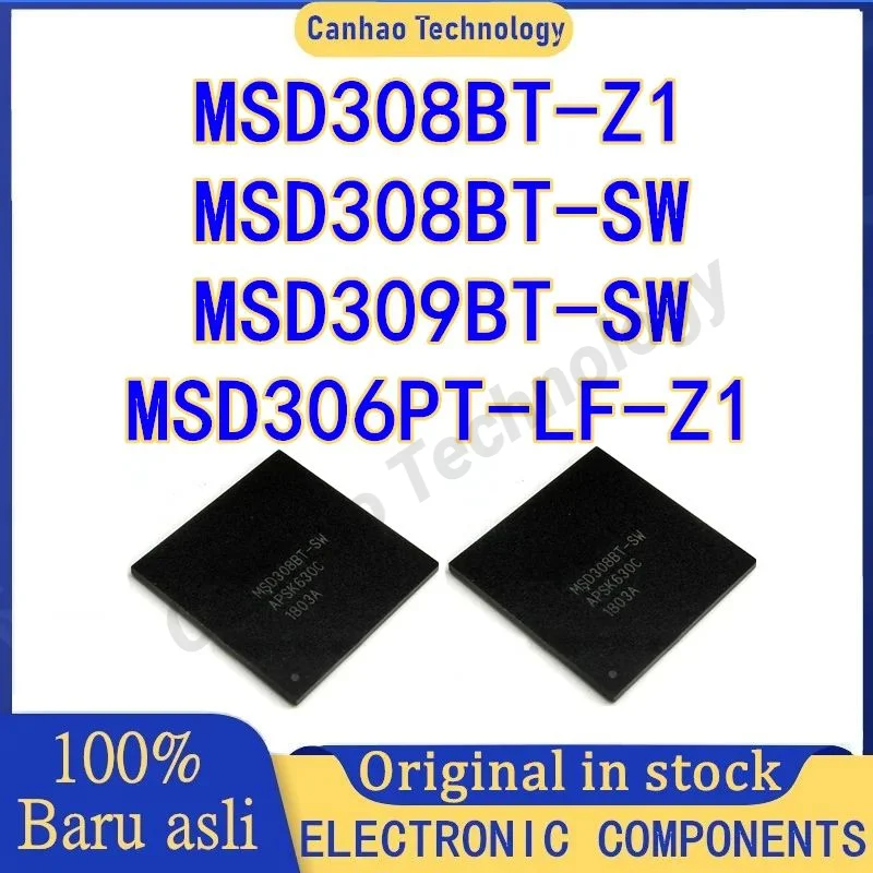 MSD306PT-LF-Z1 asli baru MSD308BT-SW MSD308BT-Z1 MSD309BT-SW Chip LCD BGA dalam persediaan