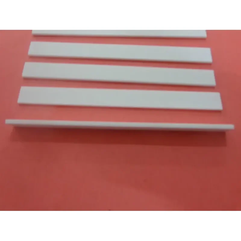 High Temperature Alumina Ceramic Sheet 10x145x2mm Substrate Custom Laser Cutting Service