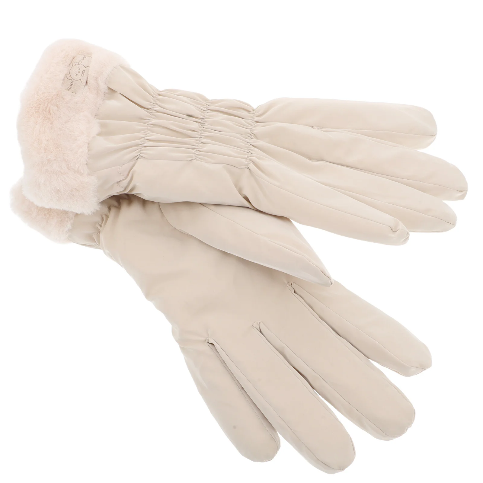 Guantes Térmicos para mujer, pantalla táctil, mensajes de texto, ciclismo, motocicleta impermeable para senderismo, tapones de calidad alimentaria