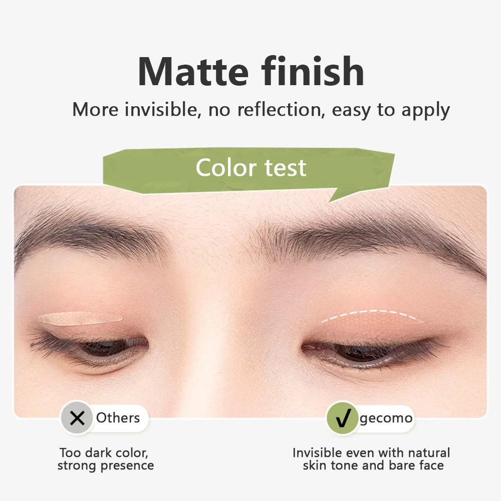 120/240Pcs Invisible Double Eyelid Stickers Natural Traceless High Adhesive Waterproof Single Eyelid Tapes Beauty Tool