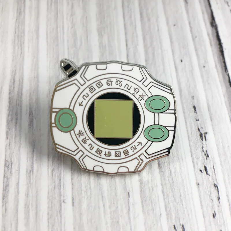 Anime Digital Monster Brooch Enamel Pins Digimon Adventure Emblems Badge Anime Accessories Jewelry Gifts Dropshipping