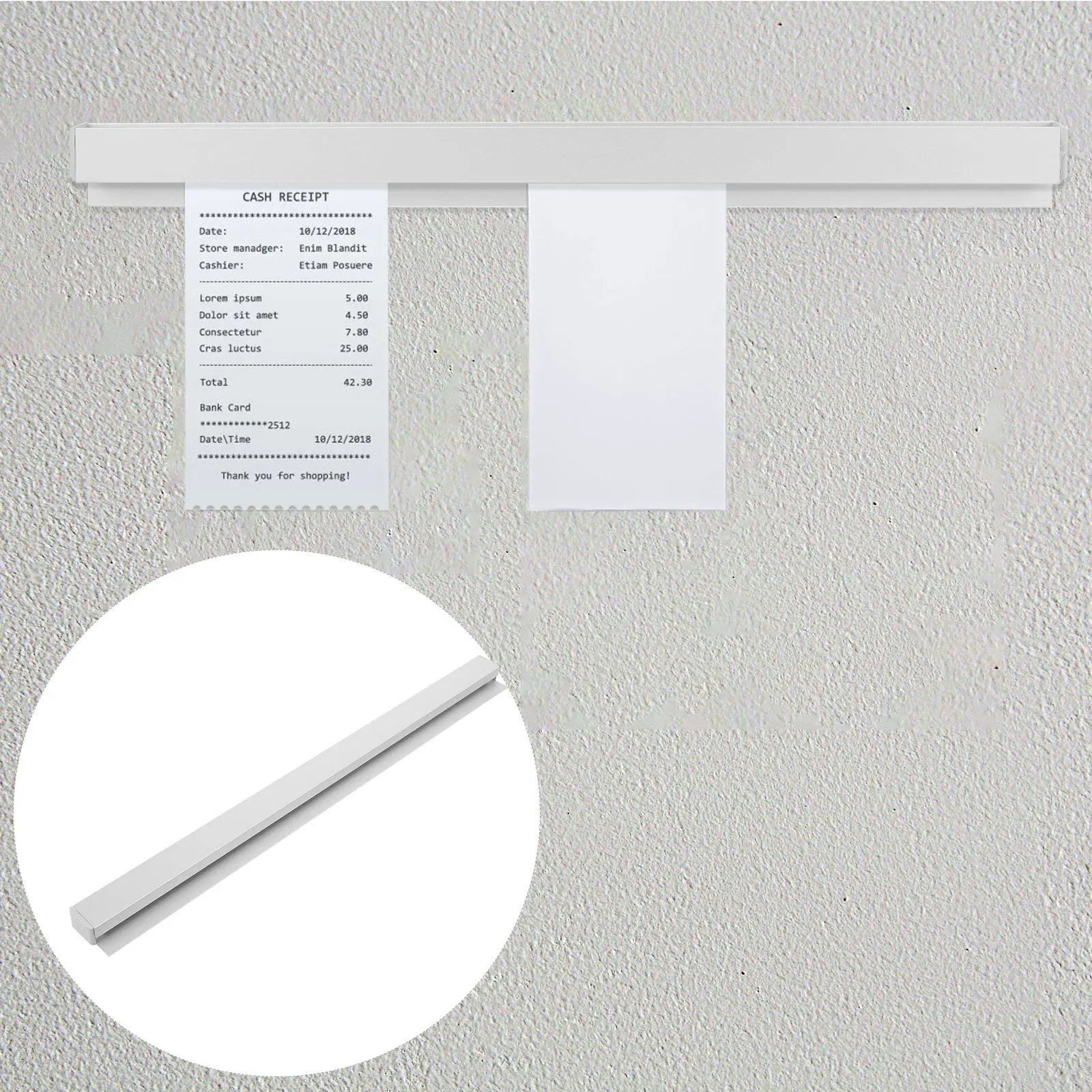 metal-restaurant-receipt-holder-clip-sturdy-sliding-ticket-rack-kitchen-check-holder-organizer-for-note-and-bill-orders