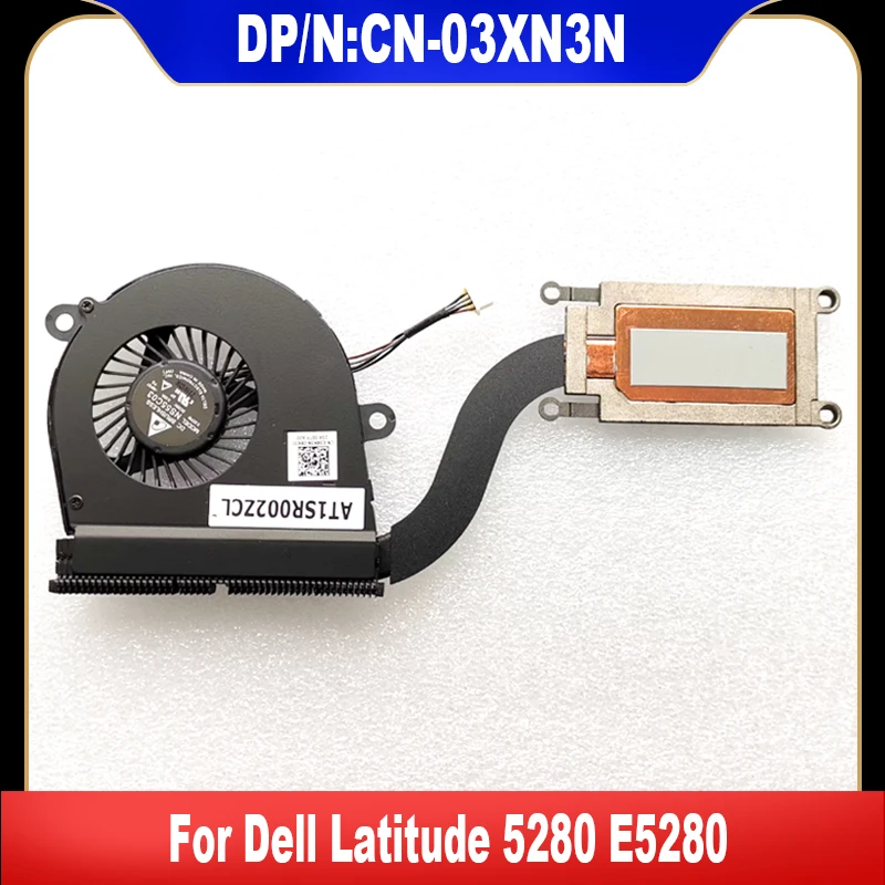 

03XN3N New Original For Dell Latitude 5280 E5280 Laptop Cooling Fan Cooler Fan AT1SR002ZAL EG50050S1-CA70-S9A 3XN3N High Quality