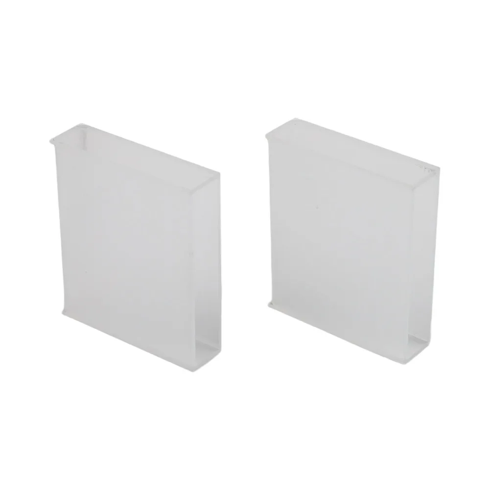 2Pcs 50mm Light Path Quartz Cuvette With Sealed Lid For 751 722 Spectrophotometer UV Spectroscopy Lab Glassware Cell