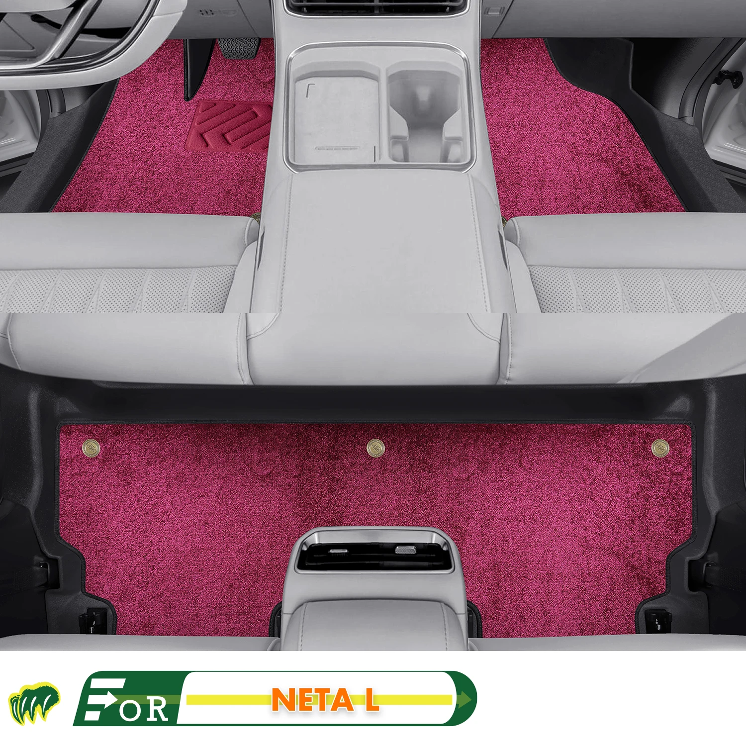 

Left-hand Drive Car Floor Mat For NETA L 2024 Full Surround Foot Mat Automotive Floor Mat Interior Floor Liner