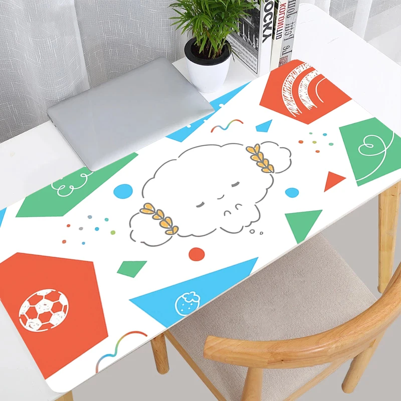 لوحة ماوس Cogimyun Office ملحقات ألعاب كبيرة Gabinete Gamer جهاز كمبيوتر شخصي حصيرة مكتبية غير قابلة للانزلاق لوحة مفاتيح لوحة ماوس للكمبيوتر اللوحي #4