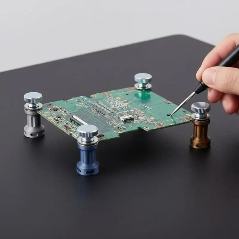 Magnetic Pin PCB Holder Fixture Stable Soldering Platform for Electronic Circuit Board Repair DIY Assembly Workbench
