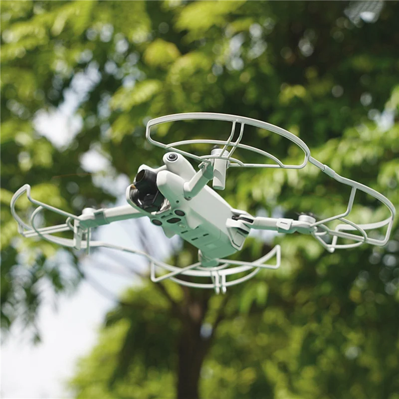 AA60-5X المروحة الحرس ل DJI Mini 4 Pro الهبوط المراوح المتكاملة حامي التدريع خواتم الطائرة بدون طيار الحرس