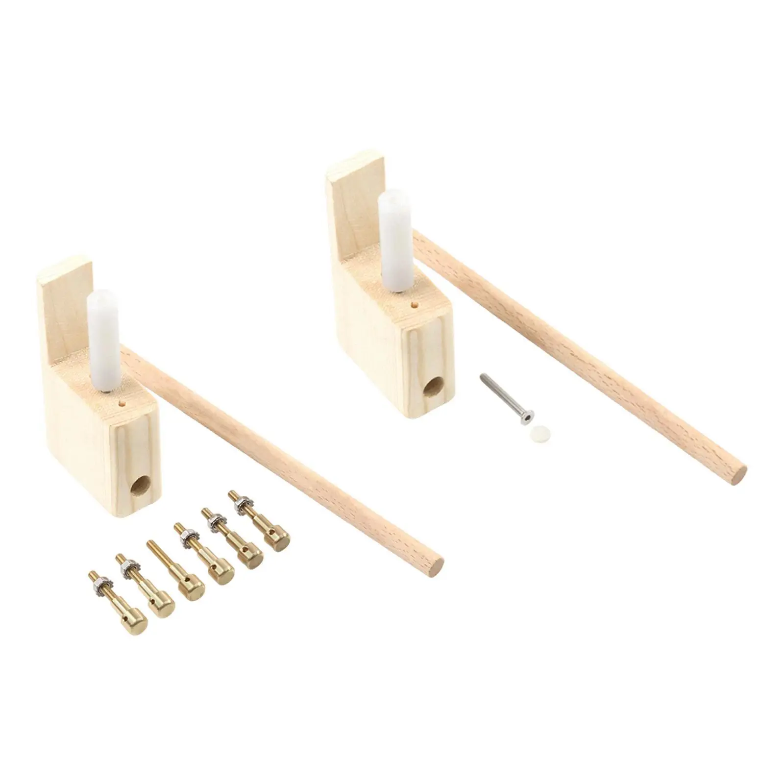 Acoustic Guitar Bridge Repair Pins Wooden Tool Improve Resonance Musical Instrument Enhancer for Musicians