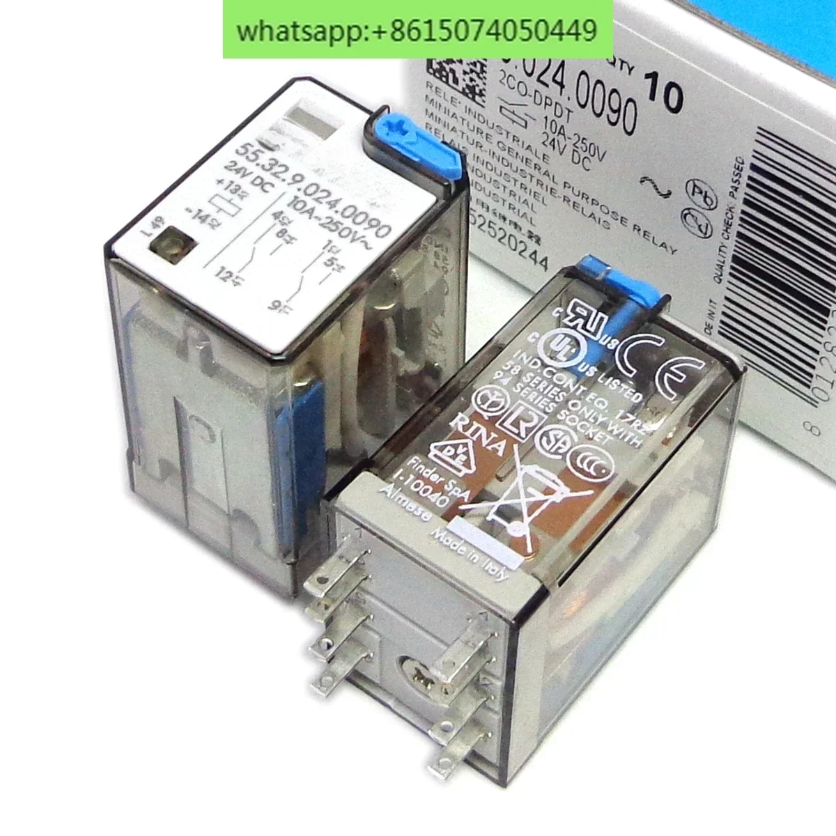 

55.32.9.024 Импортное реле 24 В постоянного тока 10 А